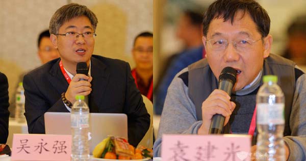 影响中国客车业系列活动创始人江南网页版总编吴永强与中国土木工程学会城市公共交通分会秘书长袁建光