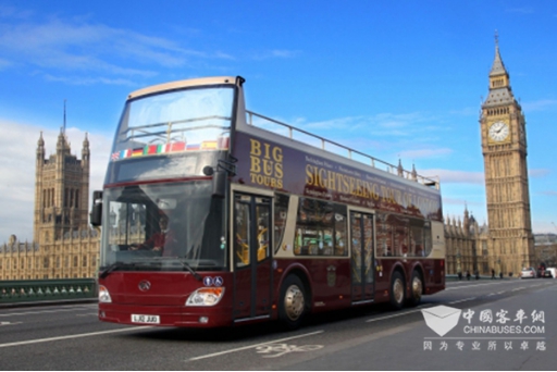 中国客车首登纽约时代广场,安凯为“中国制造”代言