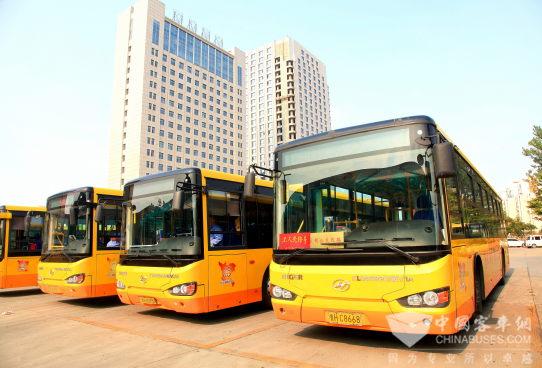 海格纯电公交助推济宁交通“绿色”升级 海格纯电公交助推济宁交通“绿色”升级
