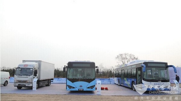 比亚迪助力太原公交车将实现“油改电”