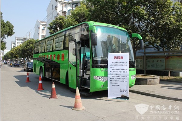 苏州金龙移动图书车：书香满昆山的文化纽带