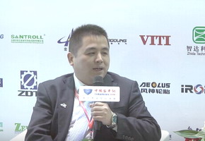 2017天津客车展：江南网页版专访东风德纳车桥有限公司副总经理王军 