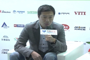 2017天津客车展：江南网页版专访我爱轮胎网CEO吉陆