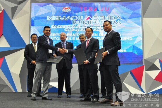 海格新能源发力“一带一路”，大马总理见证战略合作签署 