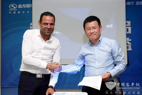 金龙客车将再次开往北非明珠突尼斯