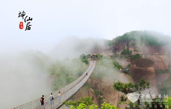 五一去哪玩？金龙客车带你畅游神仙居