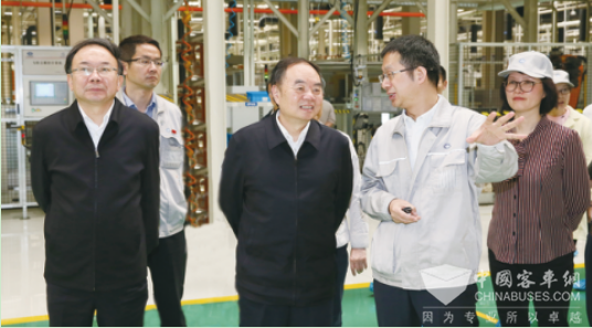 中国工程院院长4月20日来锡柴调研时勉励：“锡柴要发挥职能制造示范引领作用。”