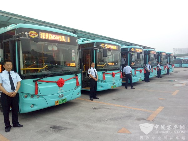 深圳公交即将实现全面电动化，南京金龙助一臂之力