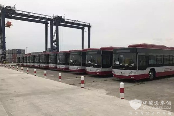 福田欧辉献礼“一带一路”峰会 千台大单交付缅甸