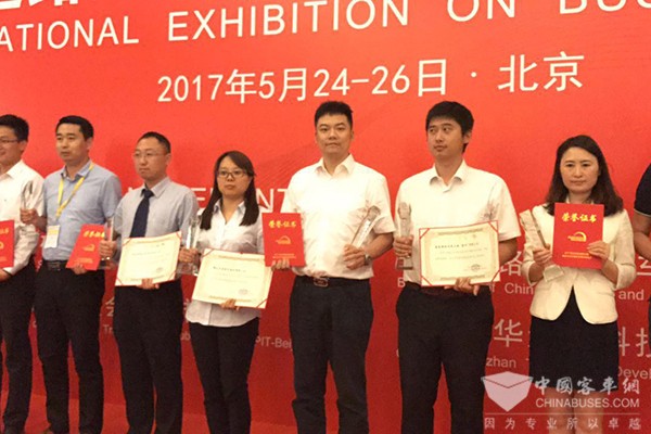 科技含量十足，宇通客车斩获2017道路运输车辆展四项大奖