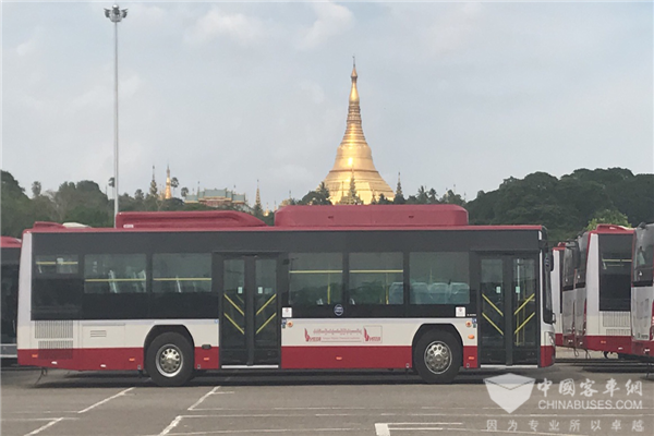 “一带一路”建设结硕果 福田欧辉千台客车出口缅甸