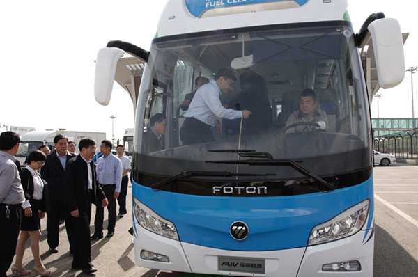 福田欧辉助力张家口打造国家级氢能城市