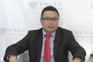 2017北京道路运输展：江南网页版专访吉客传动科技有限公司首席执行官张文