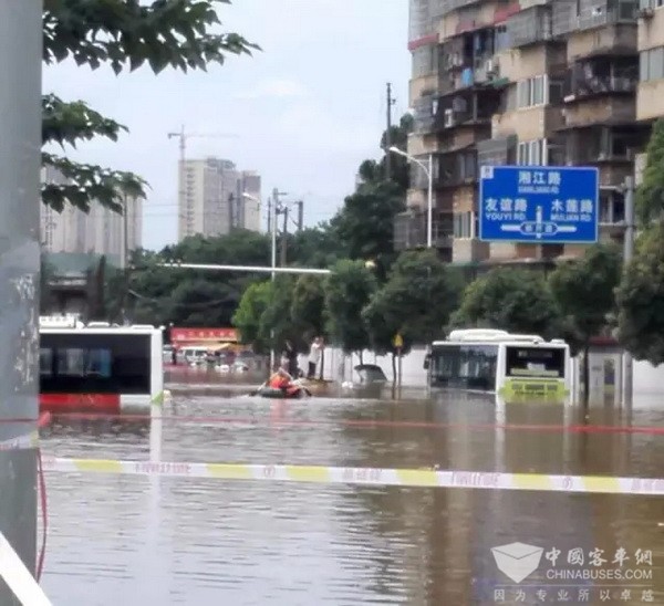 暴雨奋战48小时，中车优质售后服务获用户点赞