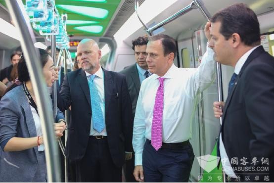 共话绿色电动未来    巴西圣保罗市市长到访比亚迪汽车 
