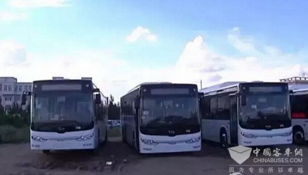 内蒙古锡林浩特：天安公交牵手黄海客车打造打绿色出行方式