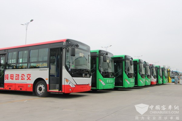 中通新能源客车“走俏”东北市场