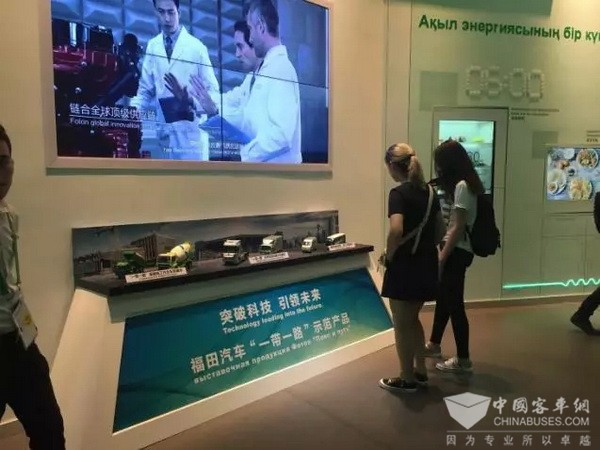 福田欧辉全球领先科技，打造阿斯塔纳“绿色世博”品质标准