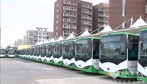 河南安阳：300辆比亚迪纯电动公交车即将投入运营