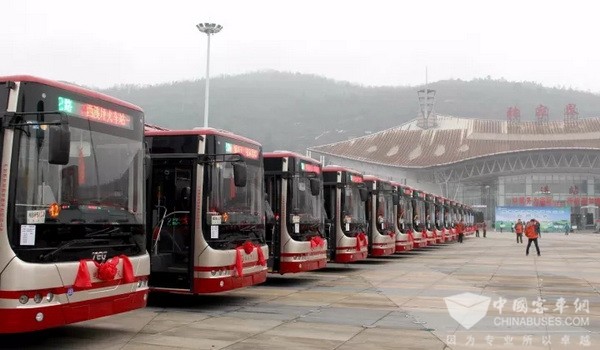 当张家界景区遇见新能源公交