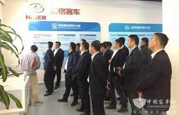 昆山公交集团莅临海格客车进行深度交流