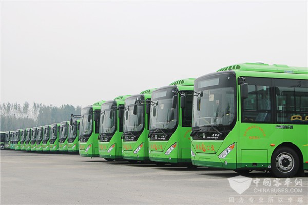 好产品赢得好口碑——中通8米电动公交“笑傲2017”