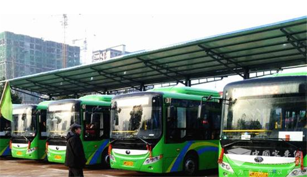 湖南：新田首批15台新能源公交车投入运营