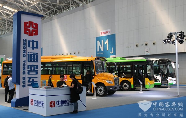 用实力打造经典 中通客车携三款精品亮相天津客车展