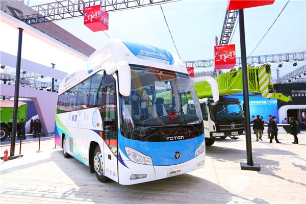 与你一见“氢”心！福田欧辉携氢燃料电池客车亮相北京车展