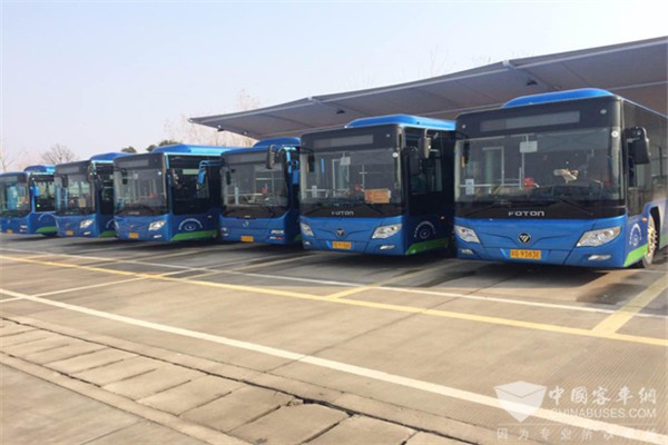 河南平顶山：300辆新能源纯电动公交车正式投入运营