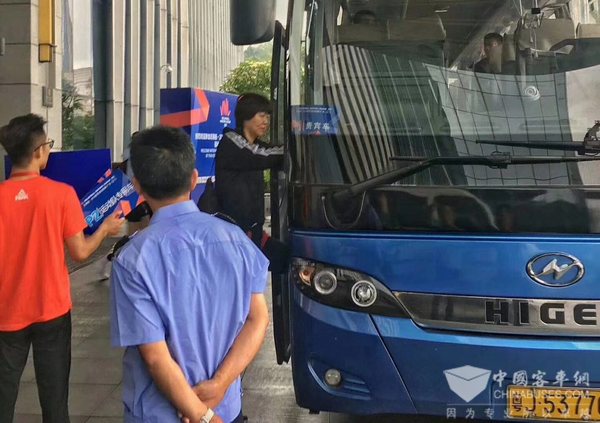 为中国队助威！海格客车服务2018年世界排球联赛