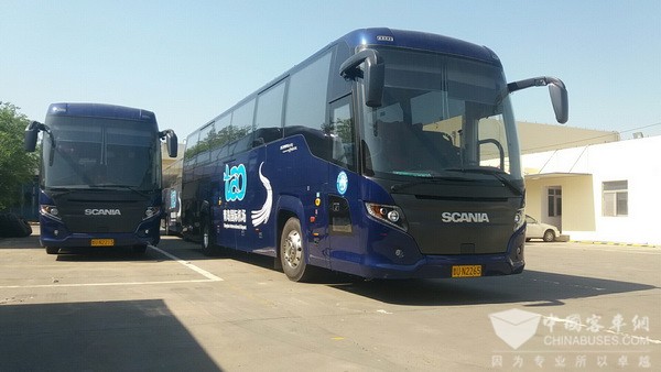 斯堪尼亚•海格统领高端护航上合组织青岛峰会