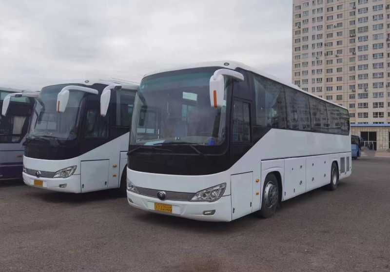 43座锅炉暖气宇通6119气囊车 