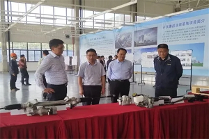 安徽省淮南市领导一行调研开沃集团淮南基地项目