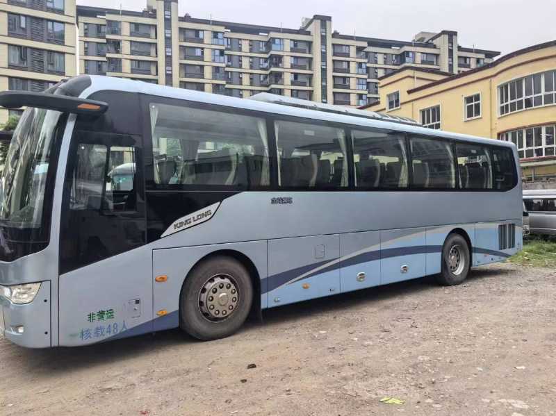 国五48座非营运有营运公告金龙6110一手车 