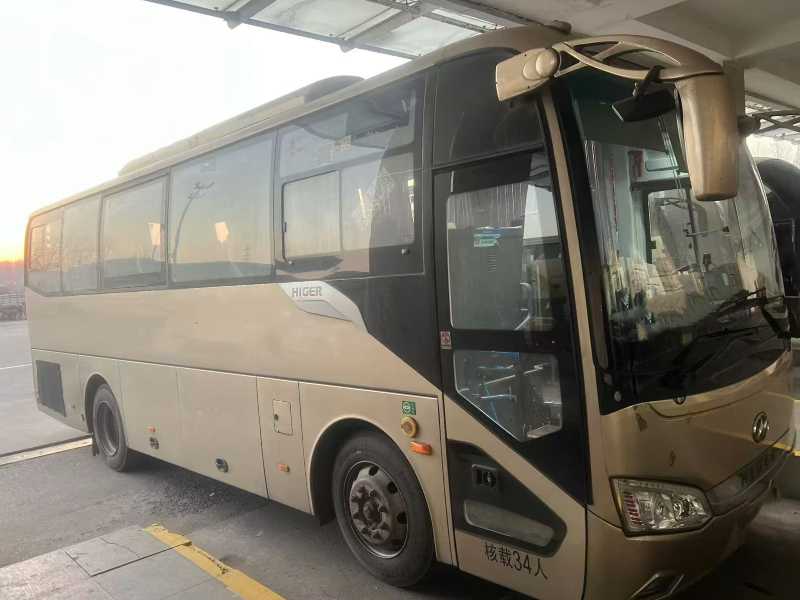 2023年7月 国六34座海格6889气囊车 