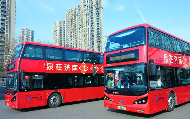春节里的济南公交 让年味更浓出行更暖