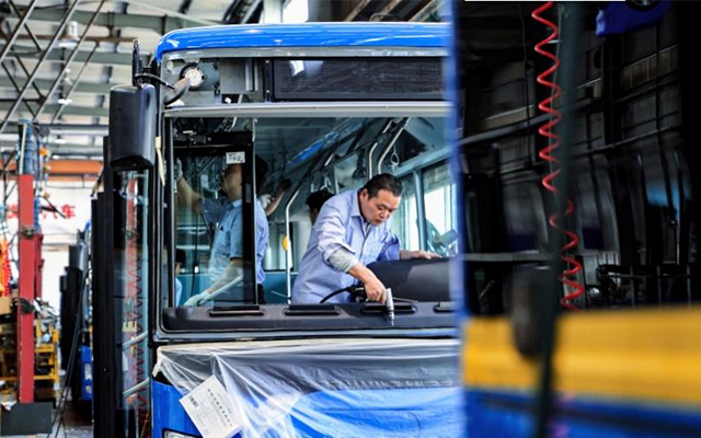 金旅客车以创新开启智造 打造数字化智慧园区