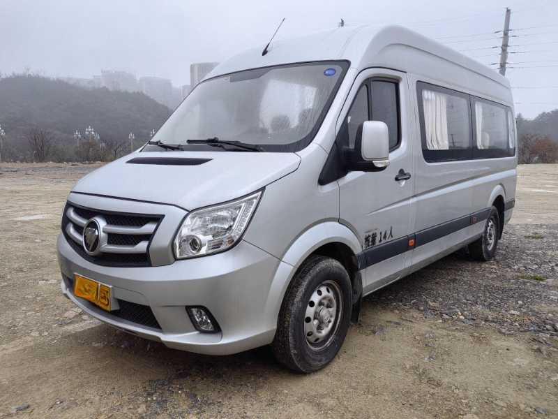 2019年7月 贵州牌国五非营运14座福田图雅诺中型车 