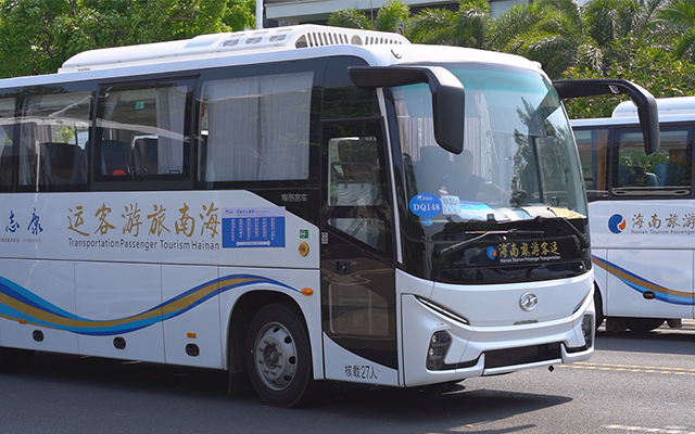 苏州金龙新V系 助力博鳌打造零碳交通样板