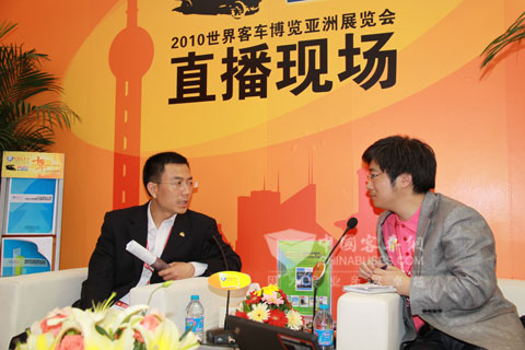 宇通客车副总经理王文兵做客江南网页版现场直播间