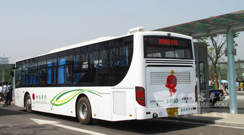 安凯客车服务世园专线