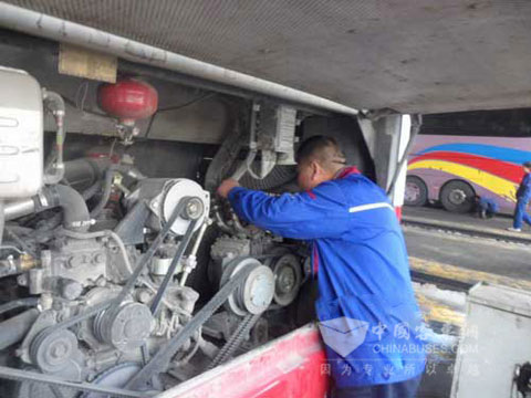 宇通客车空调服务活动让用户夏季行车更安全