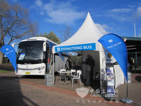 2011墨尔本客车展中通客车展台