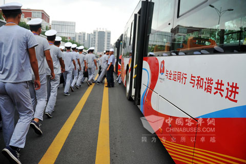  “零故障”服务全运会 黄海客车成大型活动“宠儿”