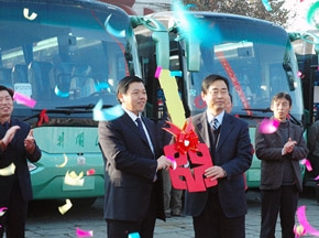 2008年中通客车市场遍地开花