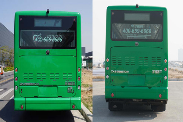 宇通ZK6125BEVG14公交车(纯电动10-45座)