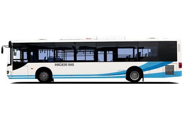 海格KLQ6129GAHEVC5E公交车(天然气/电混动国五24-42座)