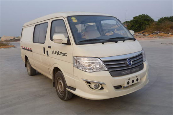 金旅XML5036XXYEVA0厢式运输车(纯电动2-5座)