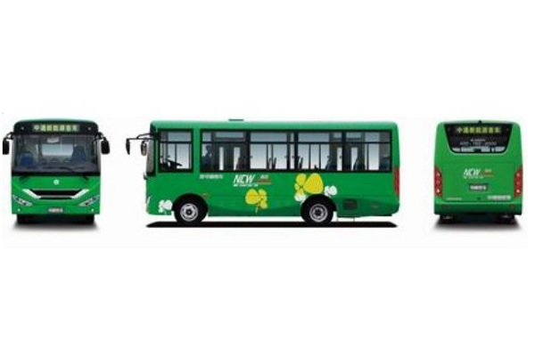 中通LCK6660EVG1公交车（纯电动10-26座）